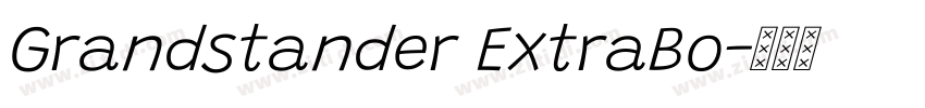 Grandstander ExtraBo字体转换 Grandstander ExtraBo字体转换